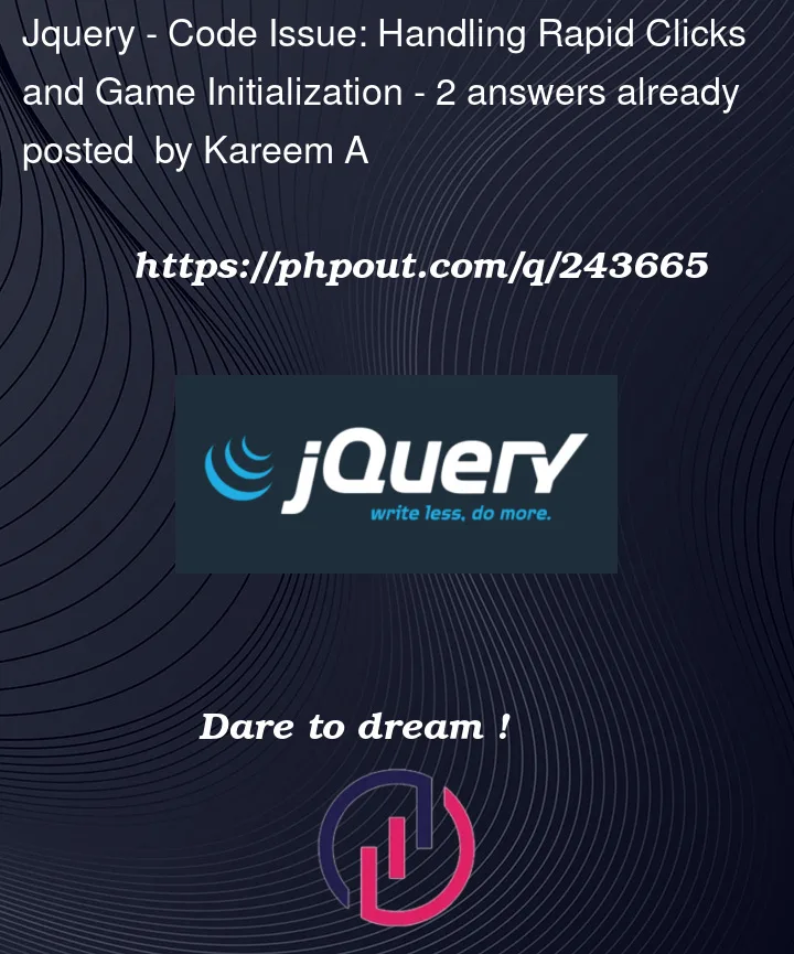 Question 243665 in Jquery