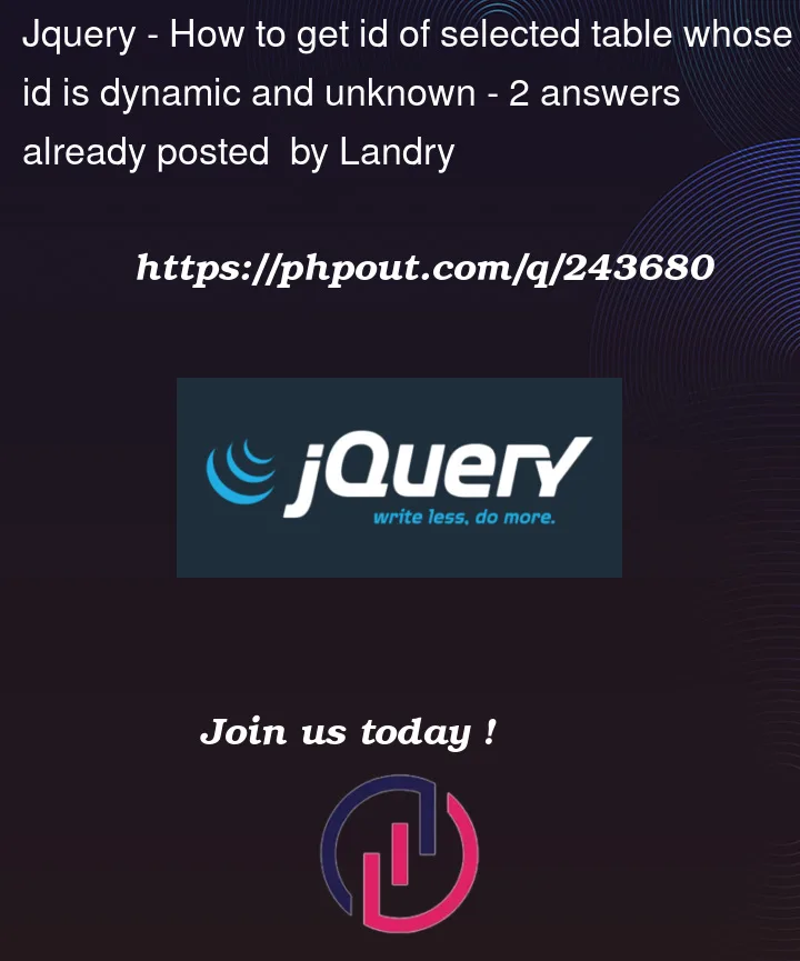 Question 243680 in Jquery