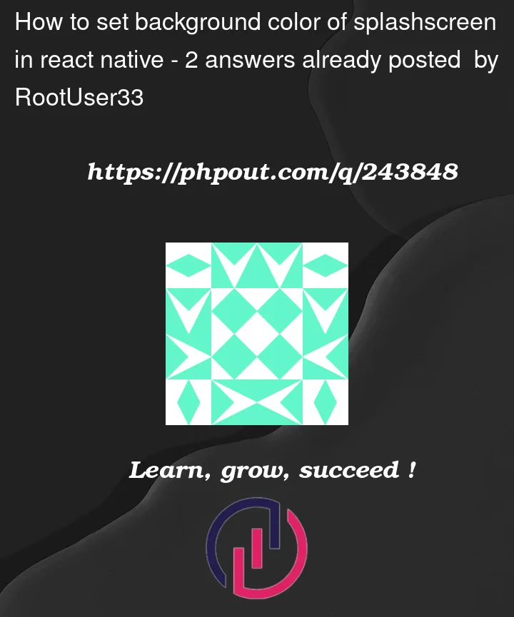 Question 243848 in React native