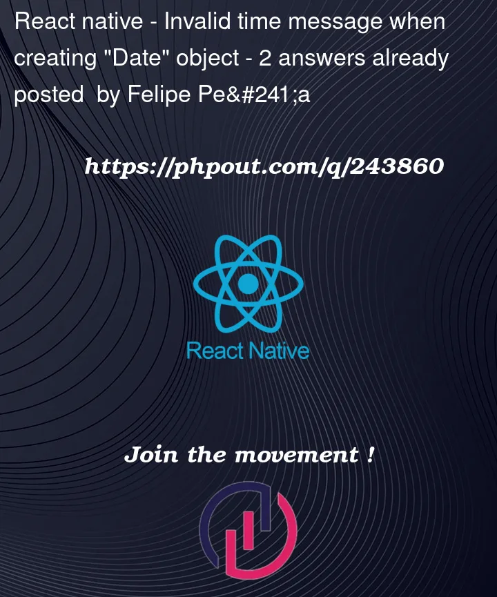 Question 243860 in React native