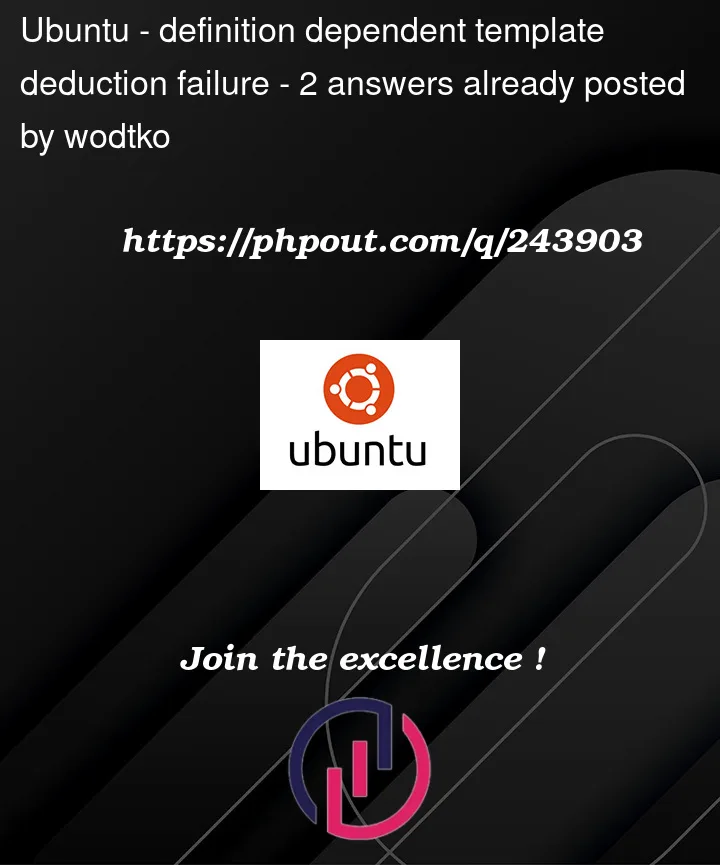 Question 243903 in Ubuntu