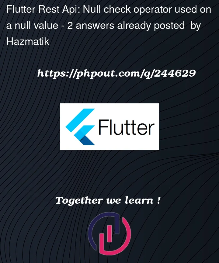 Question 244629 in Flutter