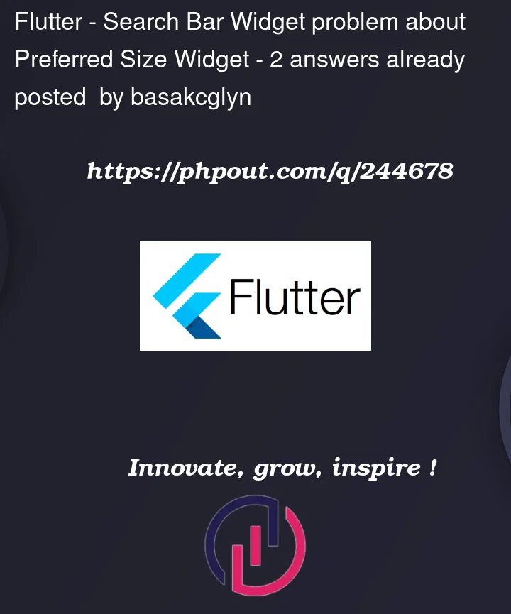 Question 244678 in Flutter