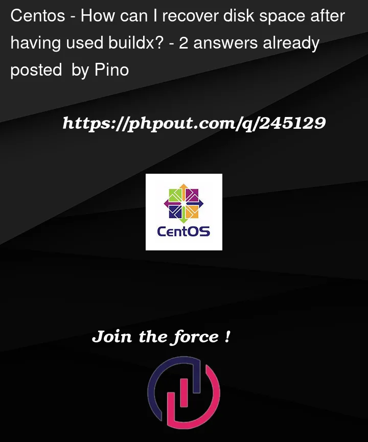 Question 245129 in CentOS