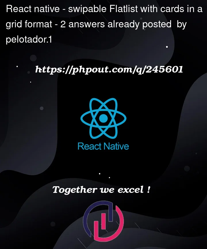 Question 245601 in React native