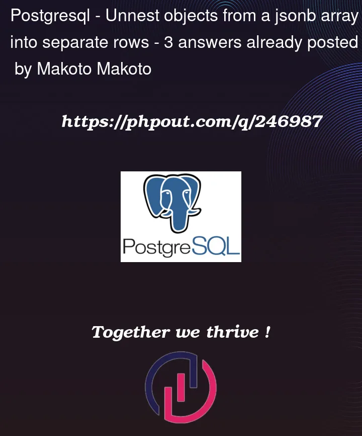 Question 246987 in PostgreSQL