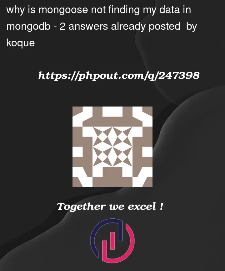 Question 247398 in Mongodb