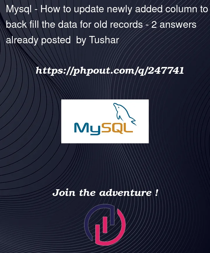 Question 247741 in Mysql