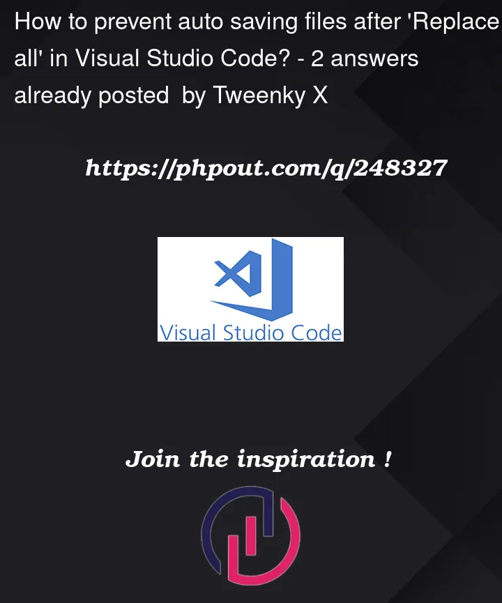 Question 248327 in Visual Studio Code