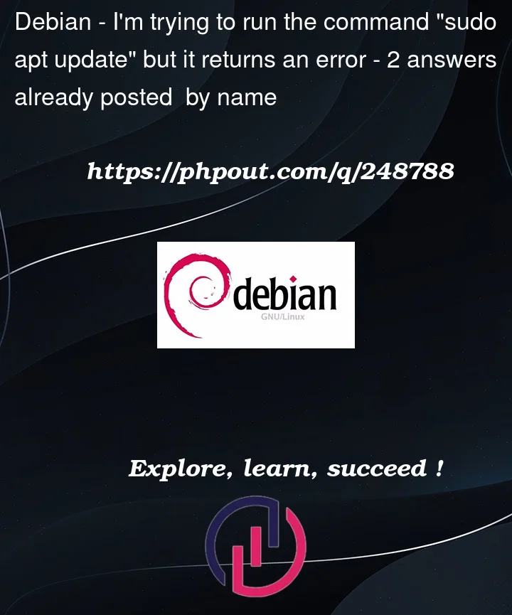 Question 248788 in Debian