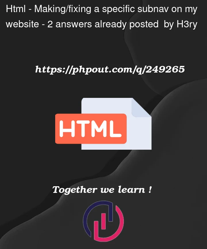 Question 249265 in Html