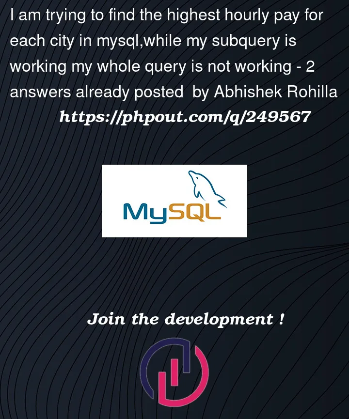 Question 249567 in Mysql