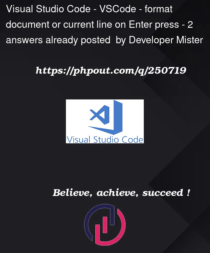 Question 250719 in Visual Studio Code