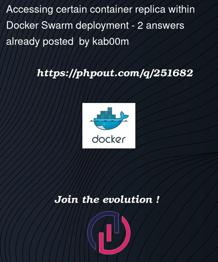 Question 251682 in Docker