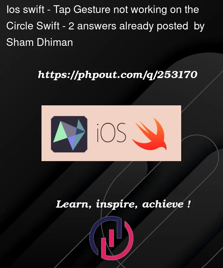 Question 253170 in IOS Swift