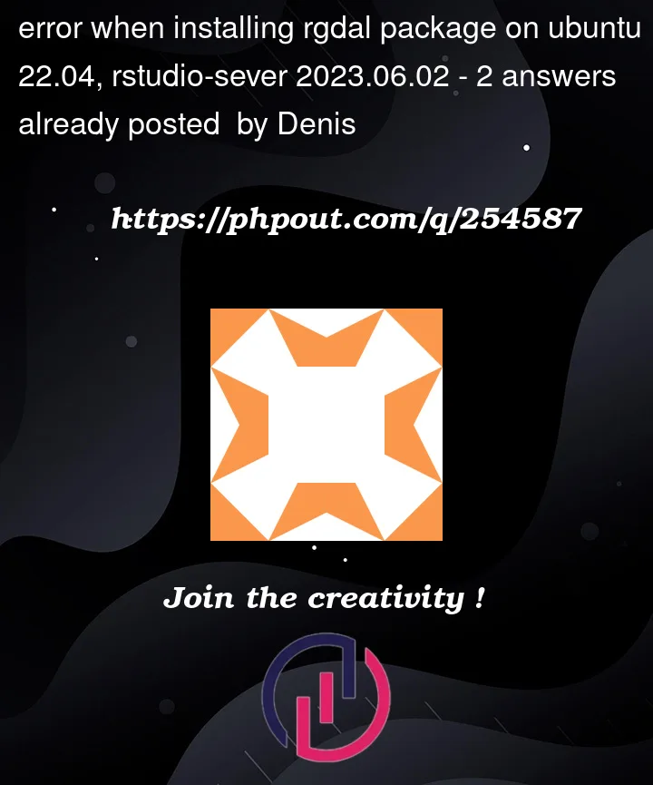 Question 254587 in Ubuntu