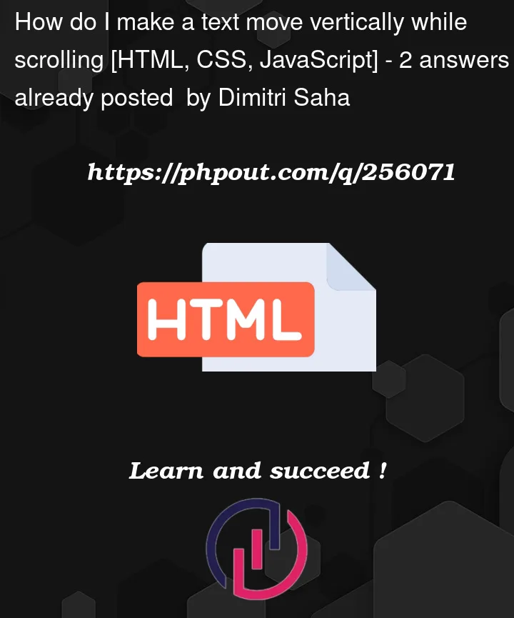 Question 256071 in Html