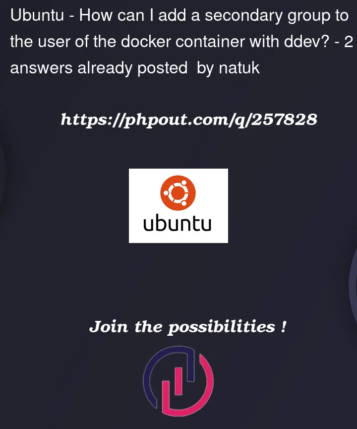 Question 257828 in Ubuntu