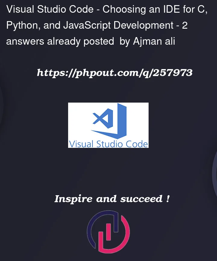 Question 257973 in Visual Studio Code