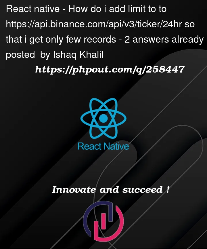 Question 258447 in React native