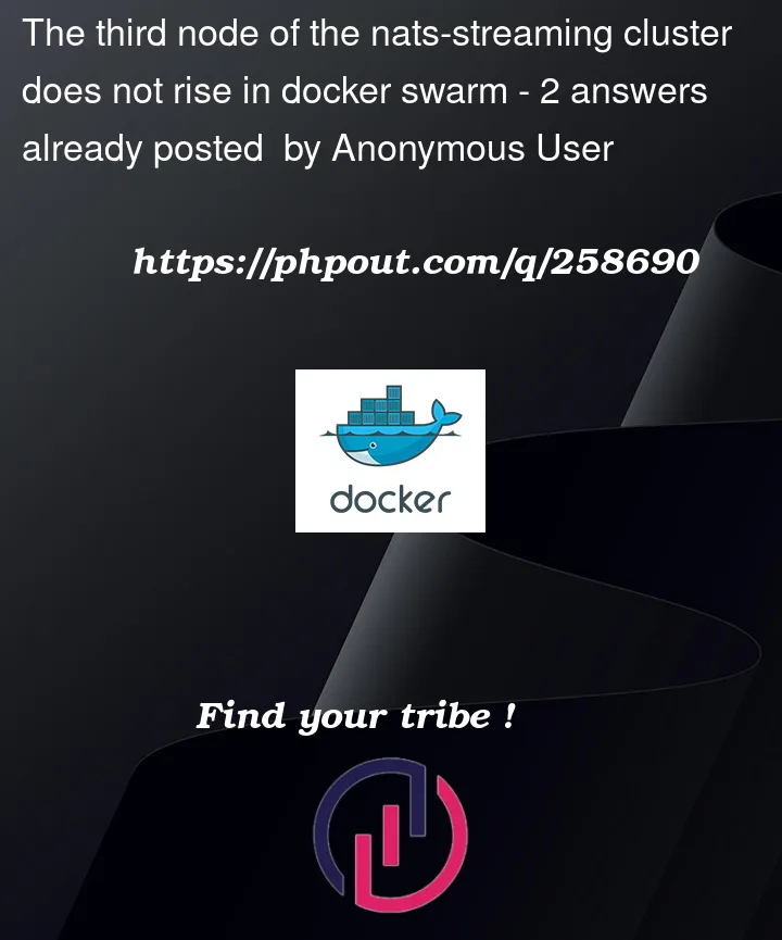 Question 258690 in Docker