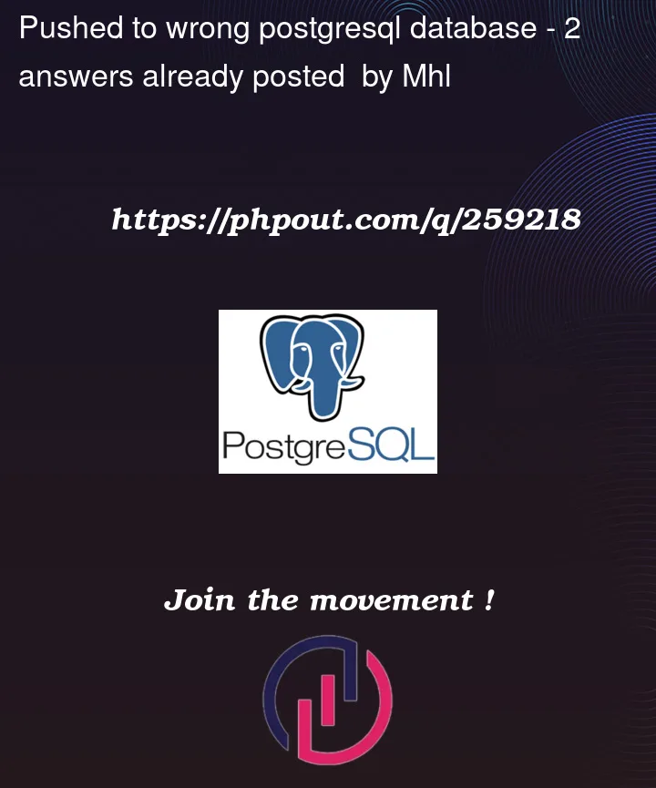 Question 259218 in PostgreSQL