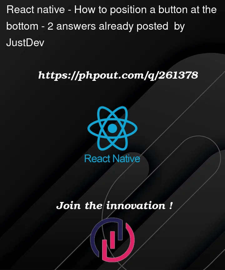 Question 261378 in React native