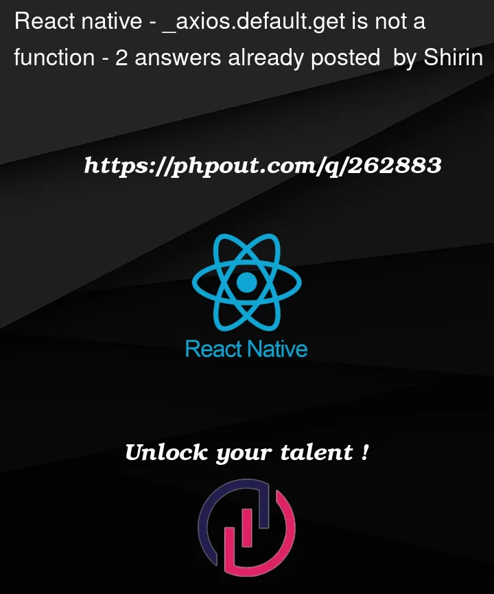 Question 262883 in React native