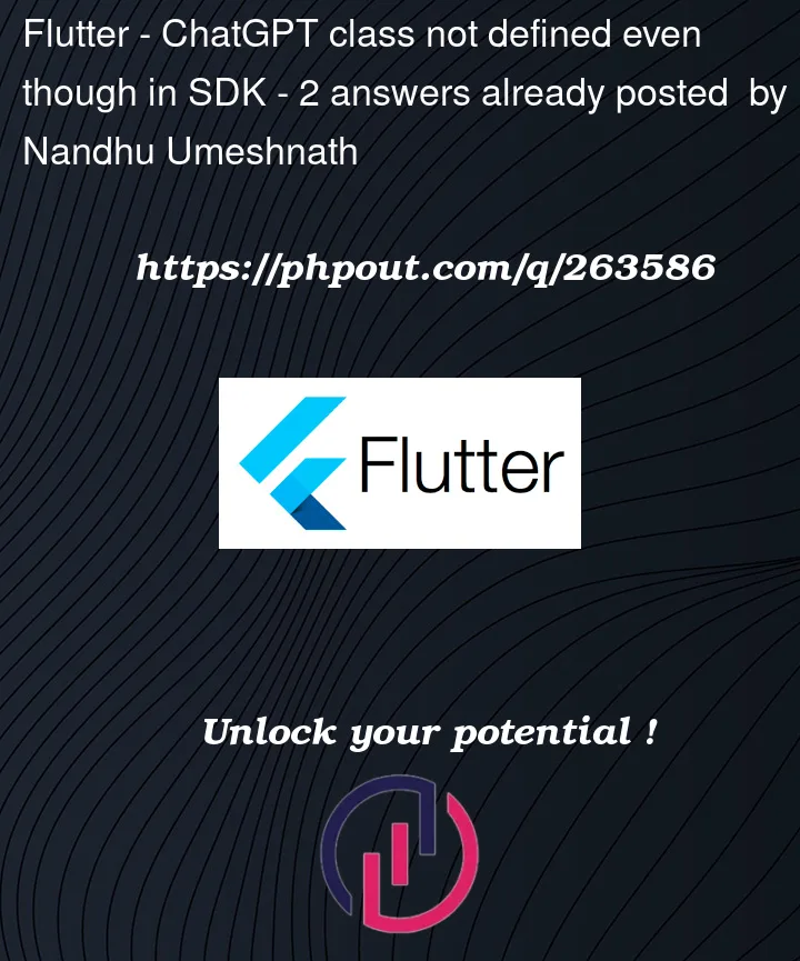 Question 263586 in Flutter