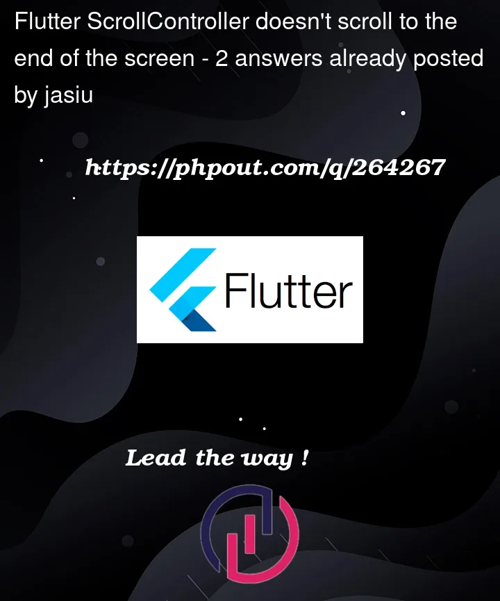 Question 264267 in Flutter