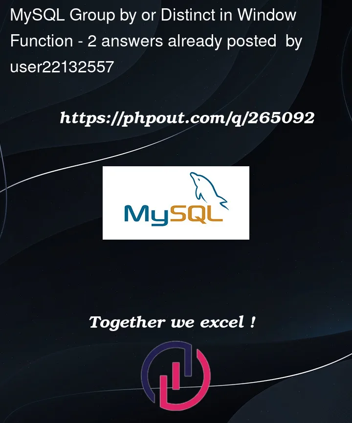 Question 265092 in Mysql