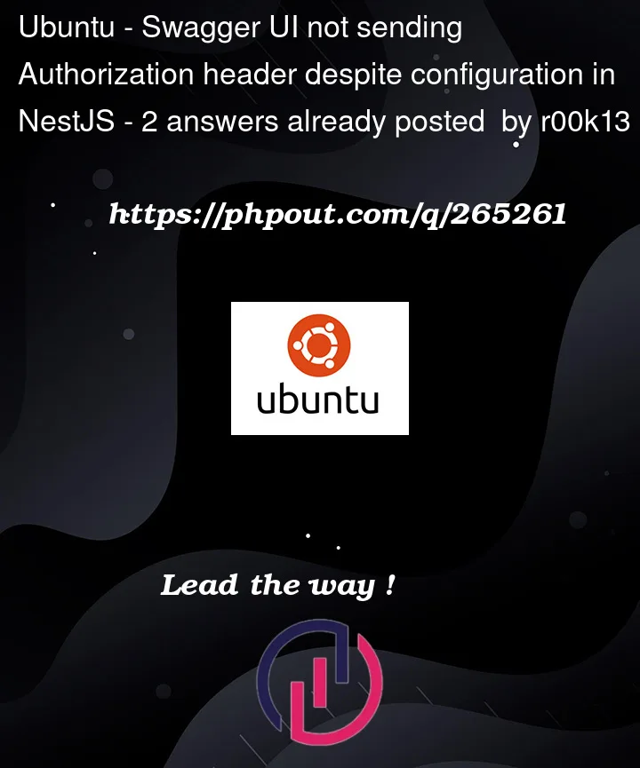 Question 265261 in Ubuntu