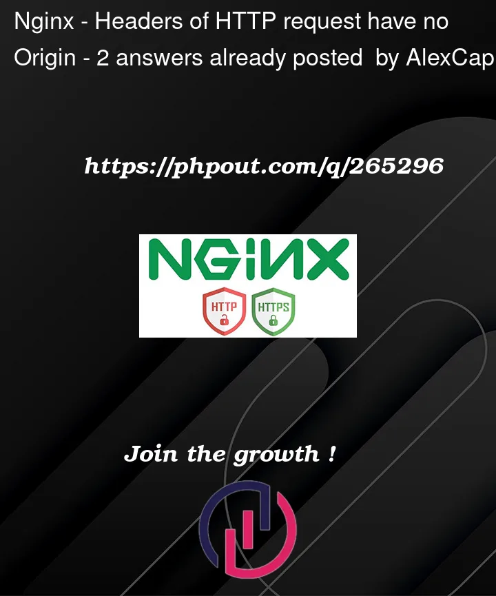 Question 265296 in Nginx