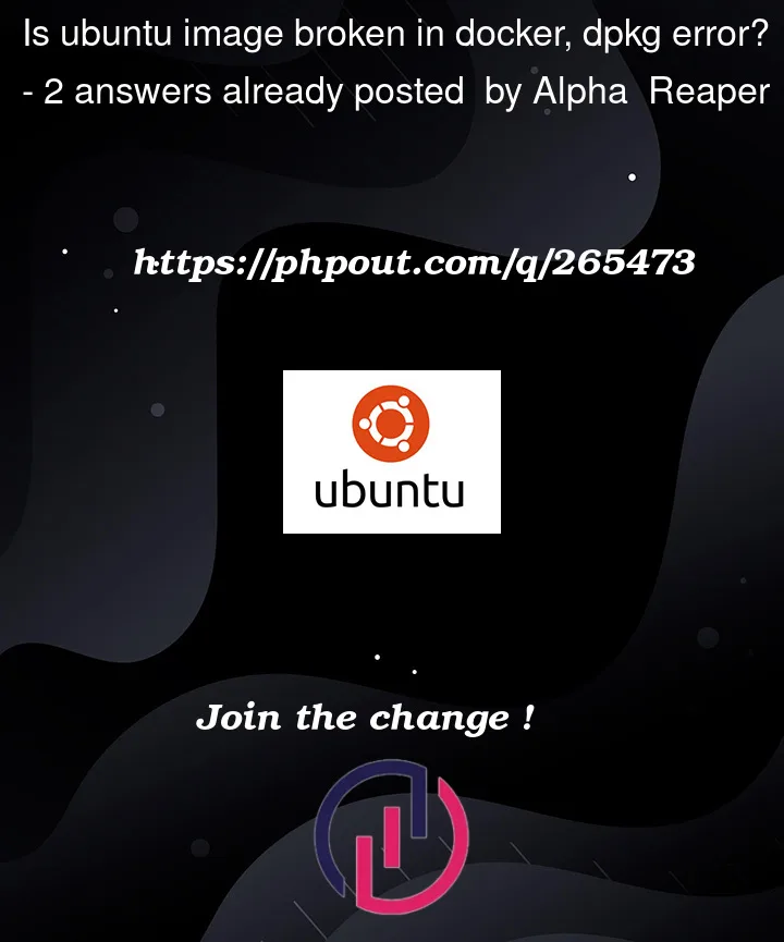 Question 265473 in Ubuntu