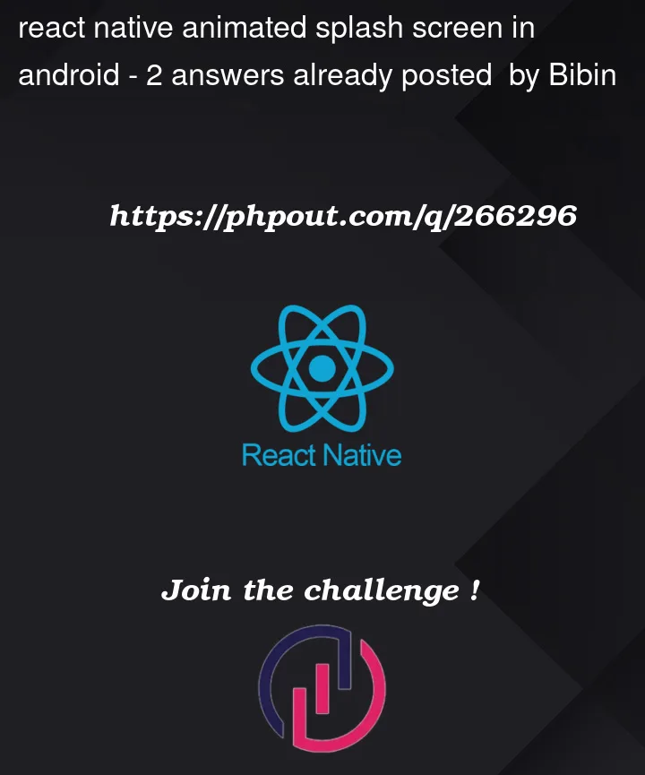 Question 266296 in React native