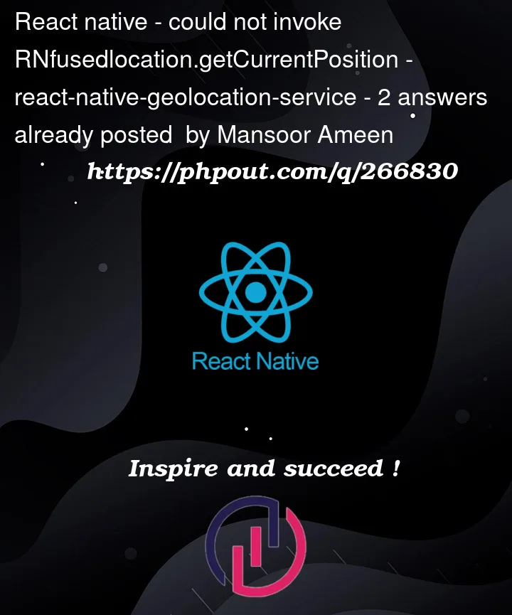 Question 266830 in React native