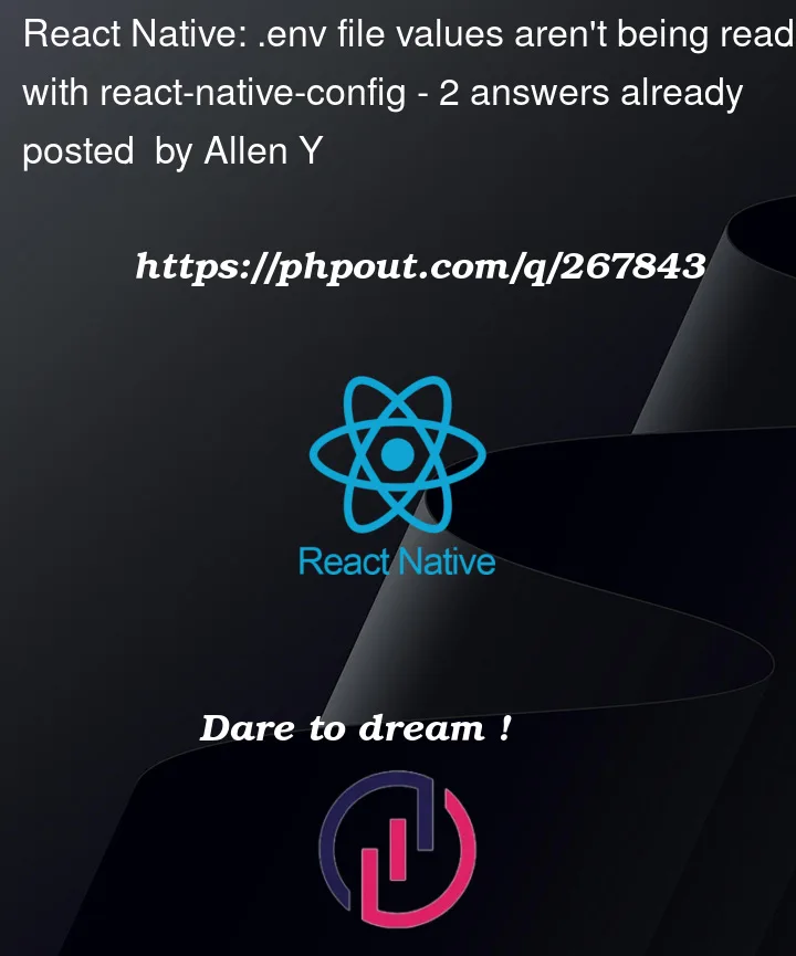 Question 267843 in React native