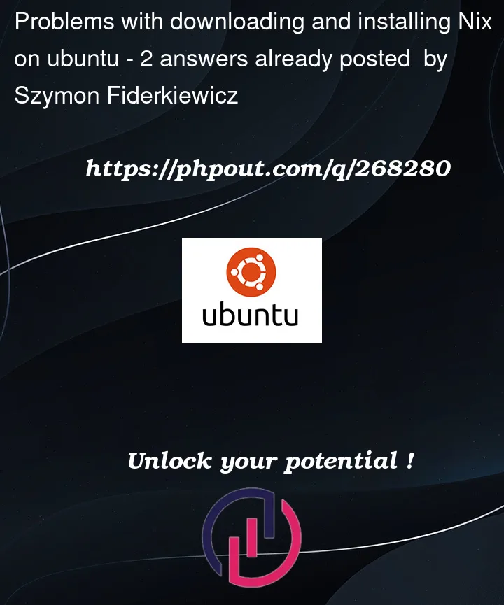 Question 268280 in Ubuntu