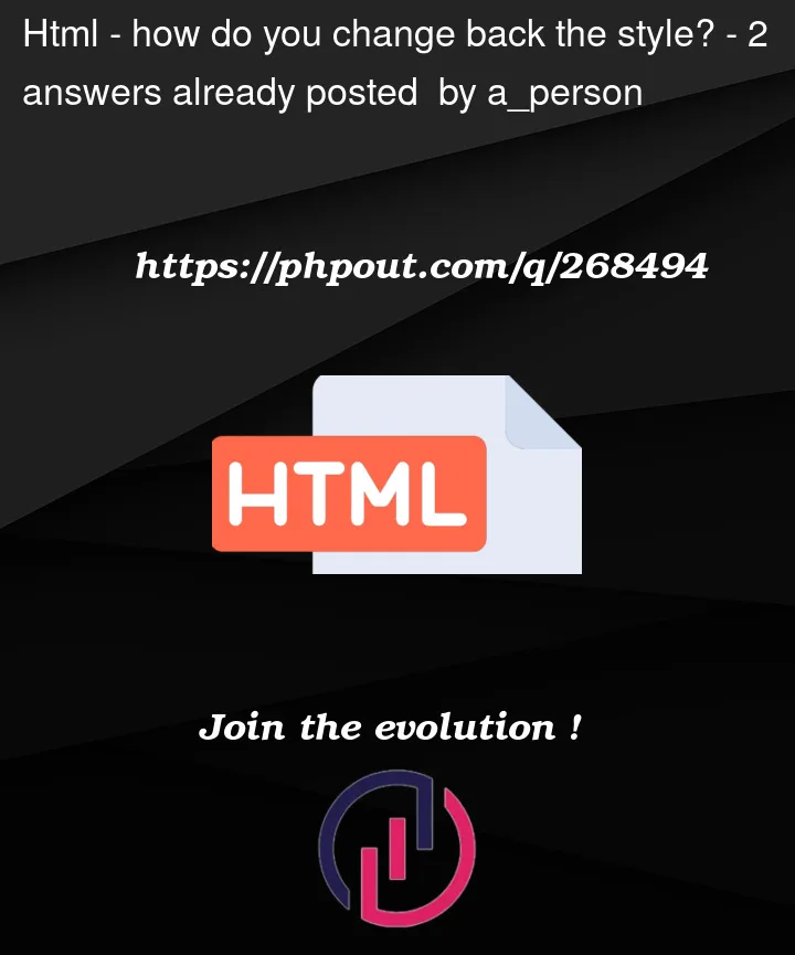 Question 268494 in Html