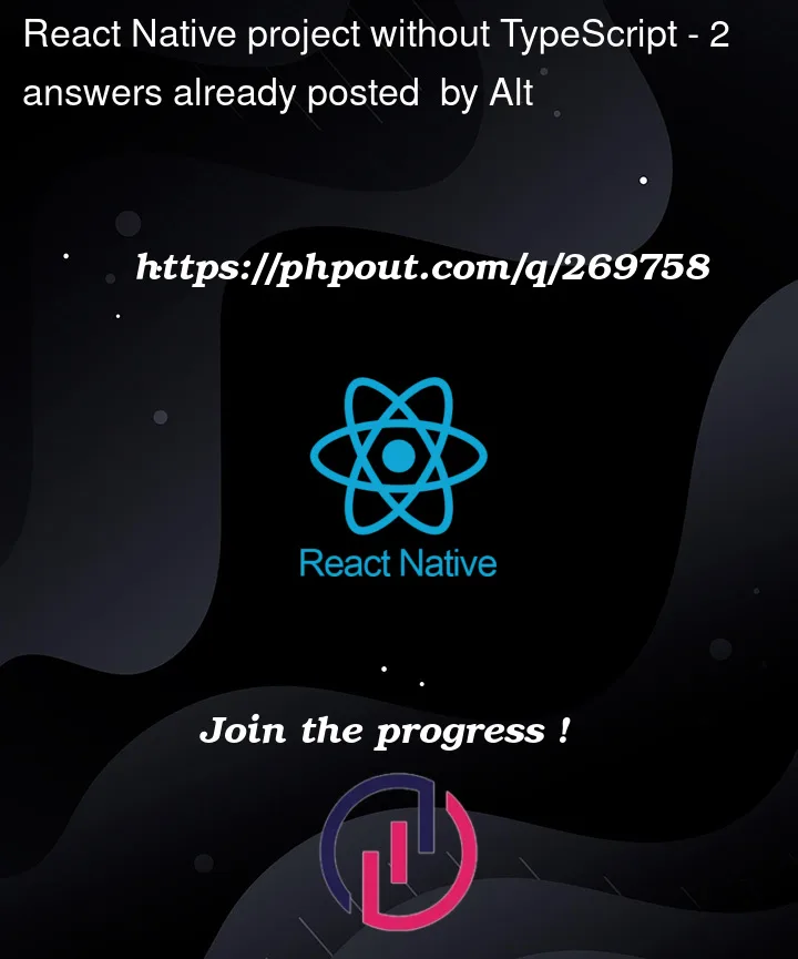 Question 269758 in React native