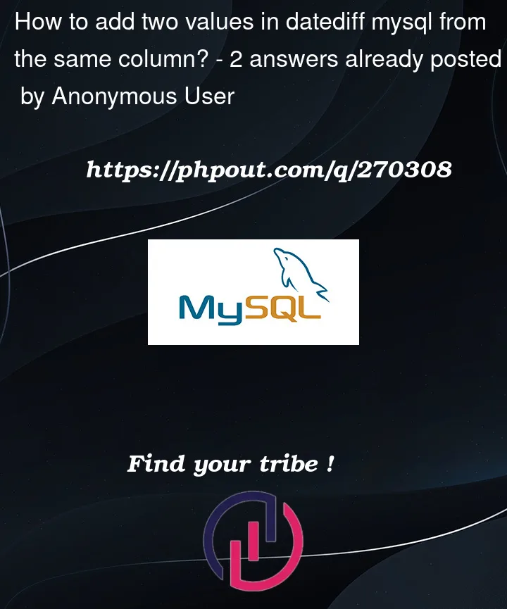 Question 270308 in Mysql