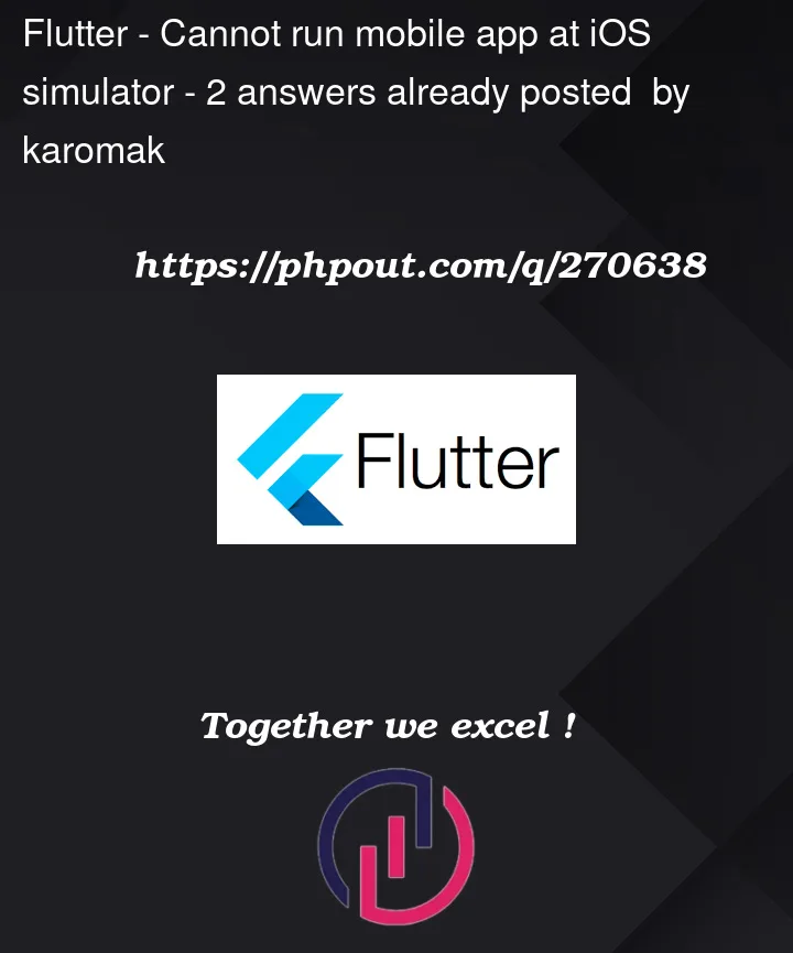 Question 270638 in Flutter