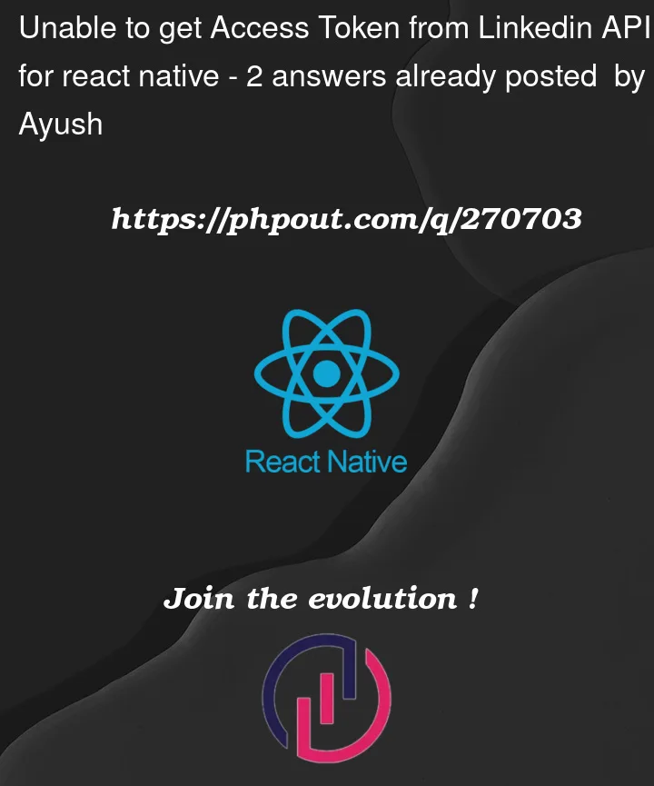 Question 270703 in React native