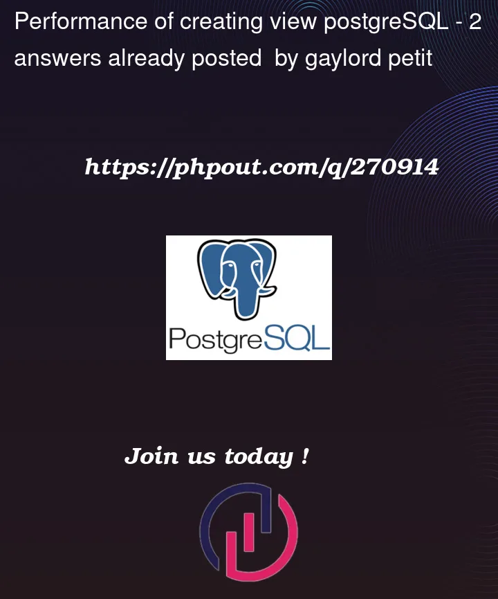 Question 270914 in PostgreSQL