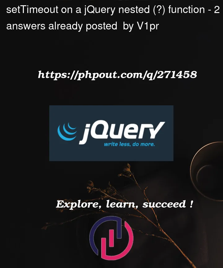 Question 271458 in Jquery