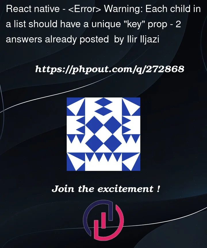 Question 272868 in React native
