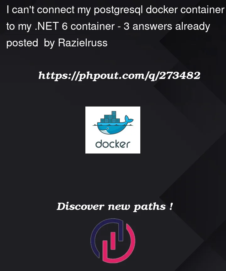 Question 273482 in Docker