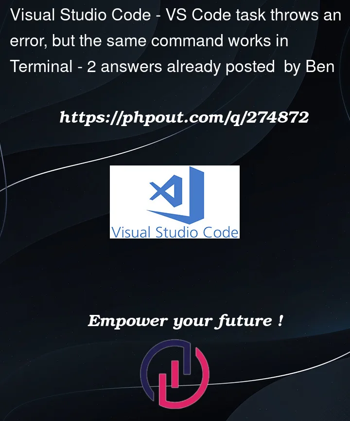 Question 274872 in Visual Studio Code