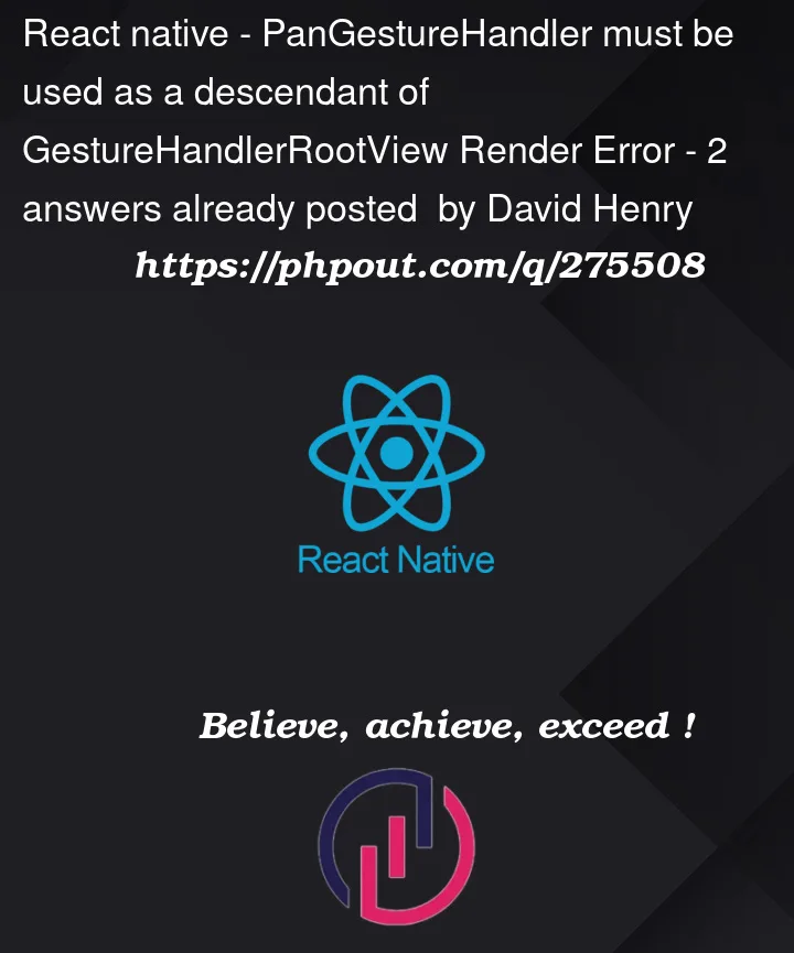 Question 275508 in React native