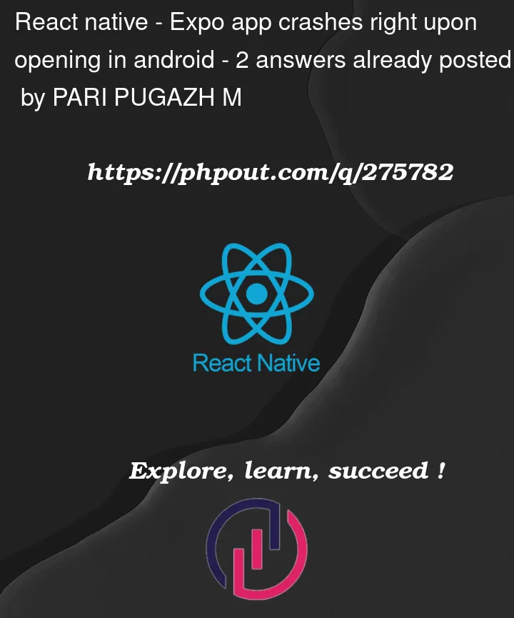 Question 275782 in React native